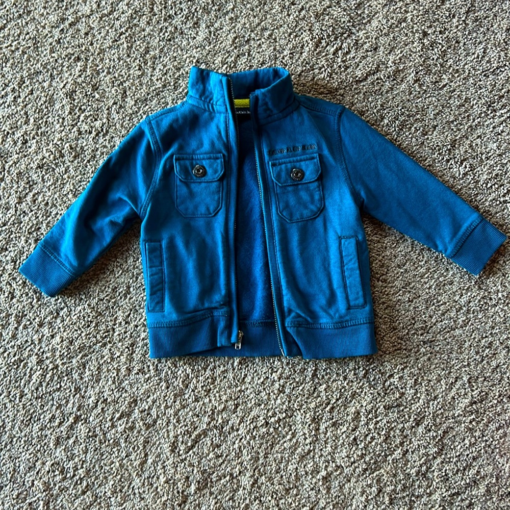Sweater jacket zip up